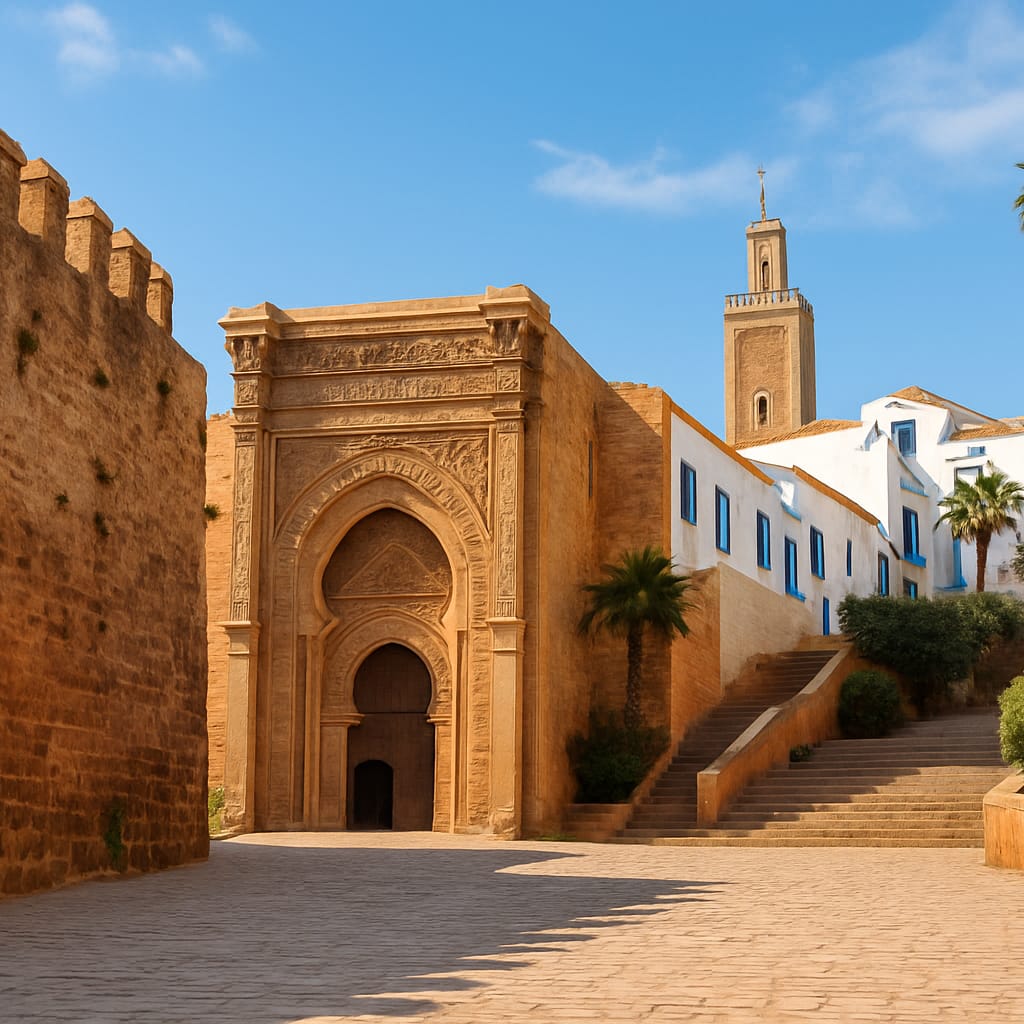 Kasbah des Oudayas à Rabat, monument emblématique de Rabat