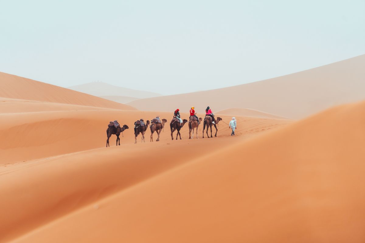 Nuit dans le désert de Merzouga